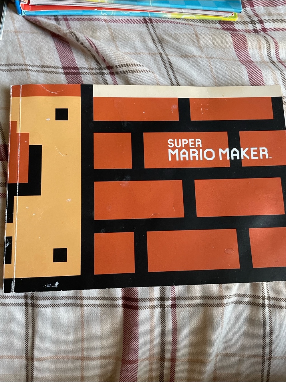 Nintendo Super Mario Maker Art & Design Book - Orange